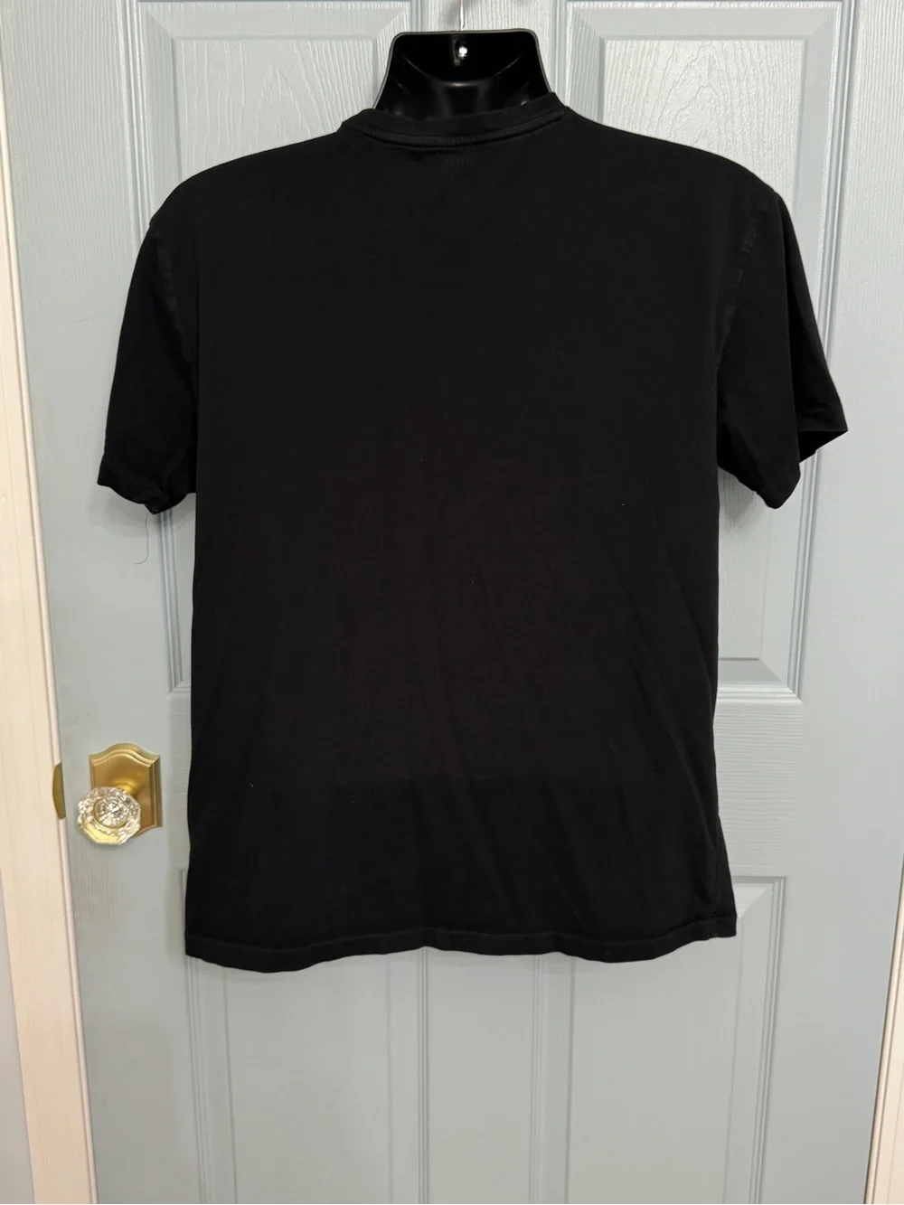 Polo Ralph Lauren Black V Neck Men’s Tee Shirt Size Medium